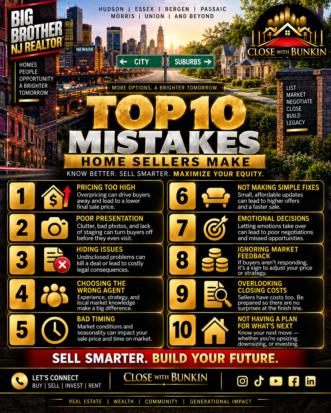 Home-selling mistakes