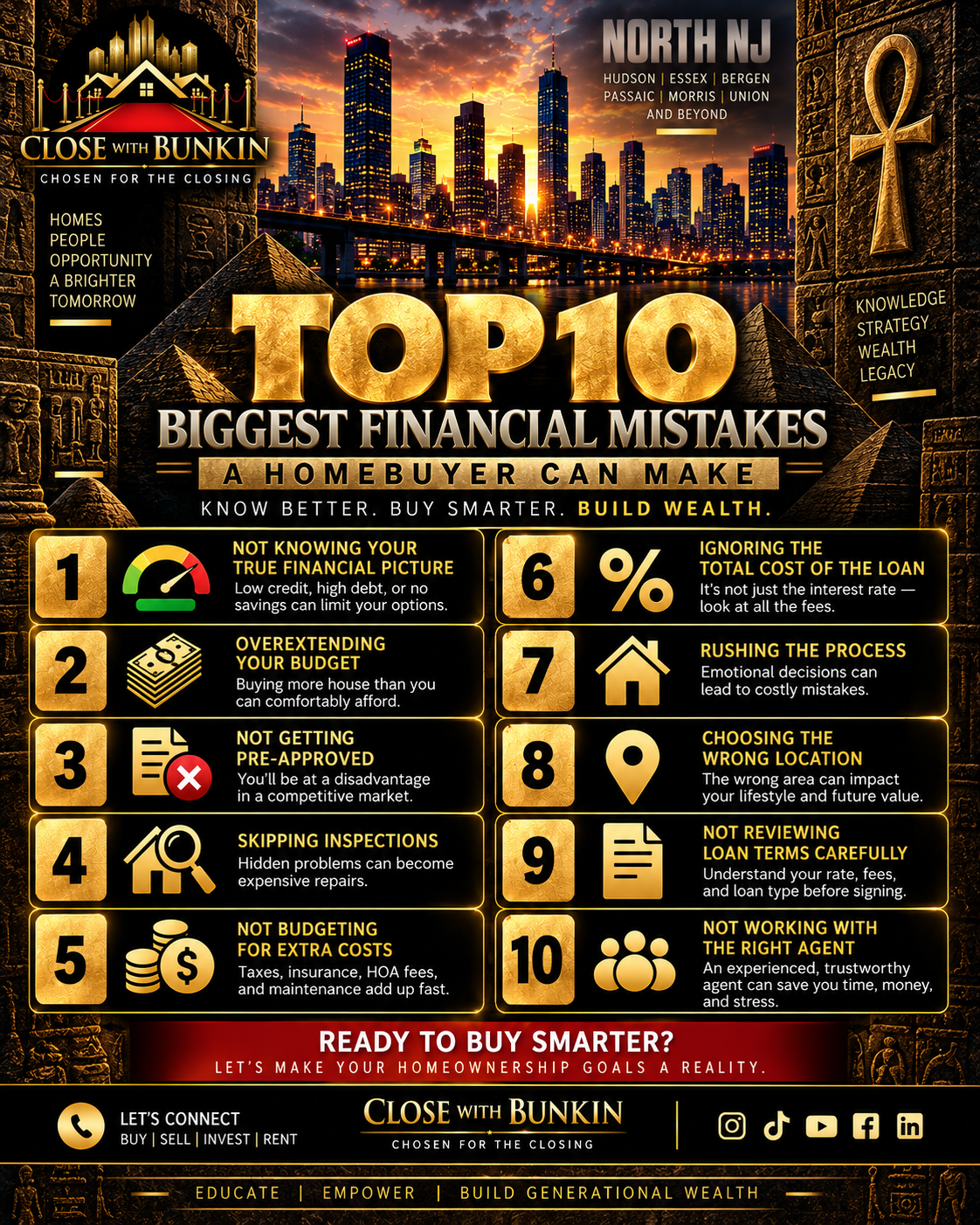 Homebuyer mistakes